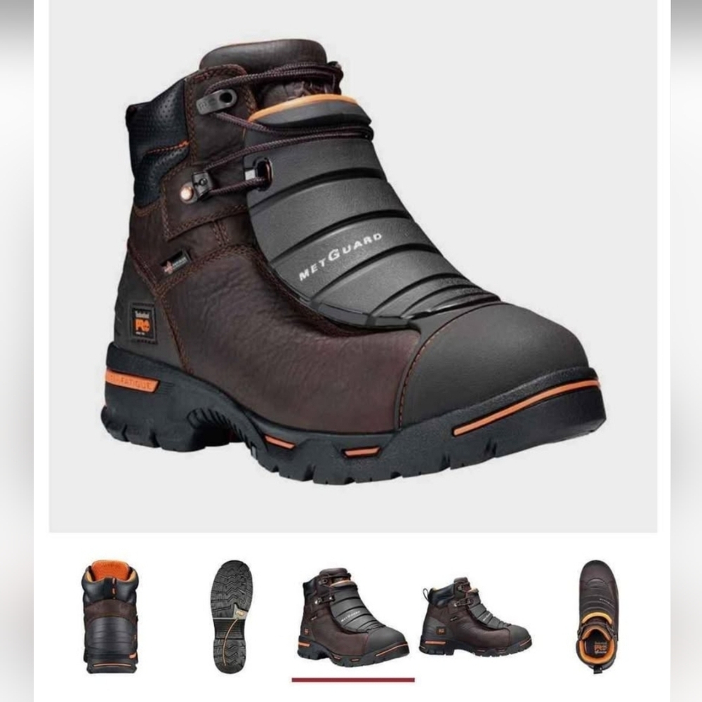 Timberland Pro Endurance 6" Steel Toe Work Boot Size 4